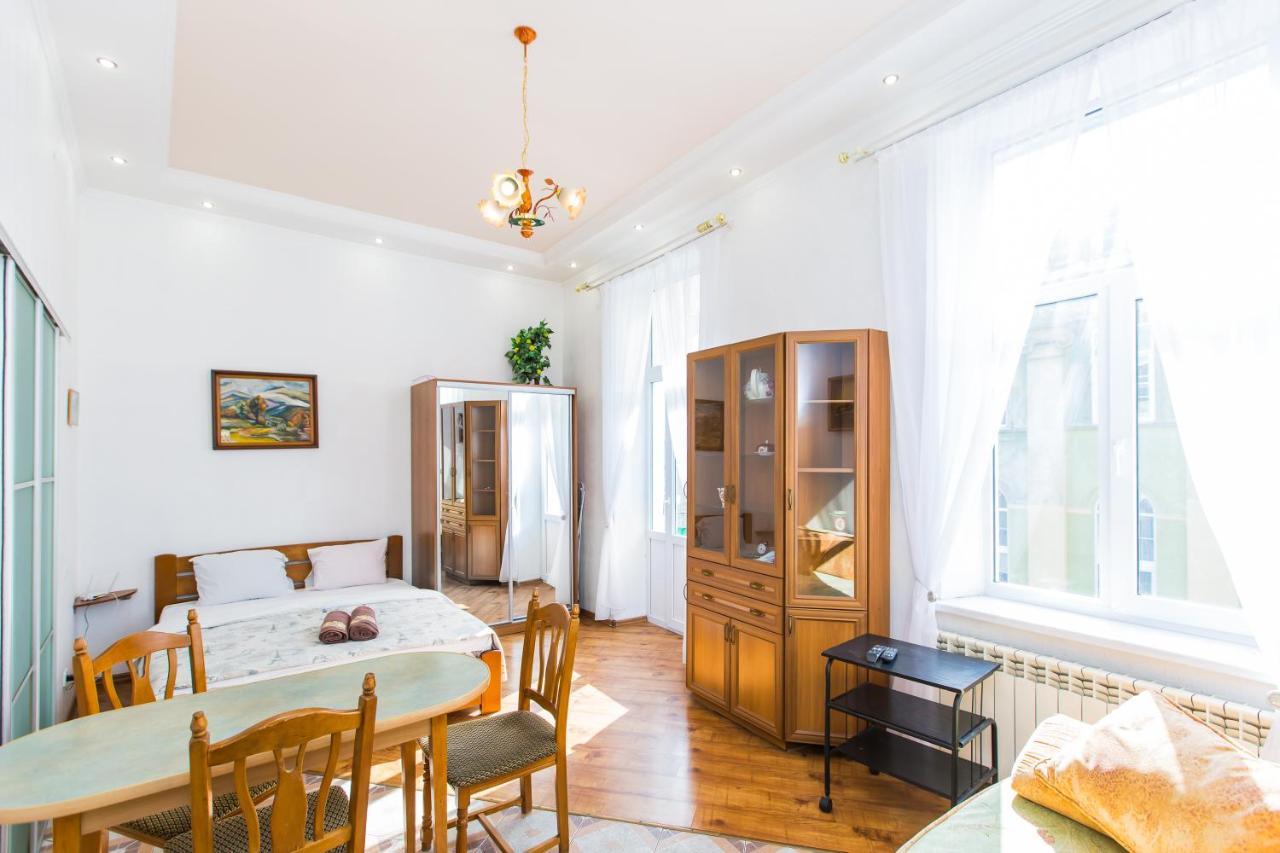 Apartmán Навпроти Вернісажу Біля Оперного Вулиця Театральна 26 Є Балкон Та Інернет Lvov Exteriér fotografie